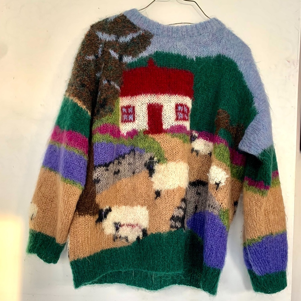 Susie Lee mohair sweater